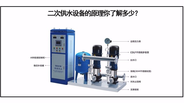 二次供水設(shè)備的原理你了解多少？